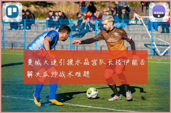 曼城火速引援水晶宫队长格伊能否解决瓜帅战术难题